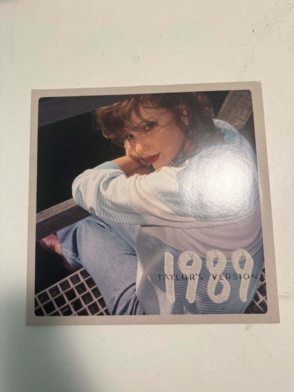 Taylor Swift 1989 (Taylor's Version) — White and Light Blue Album A
